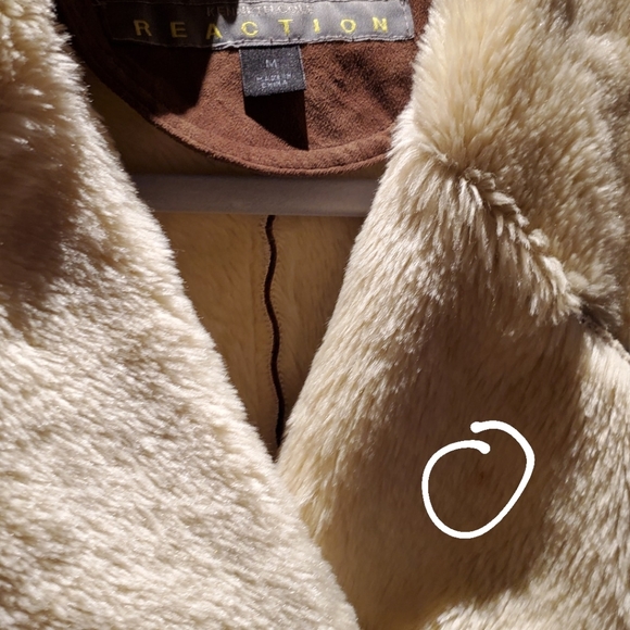 Kenneth Cole suede coat - Picture 3 of 6